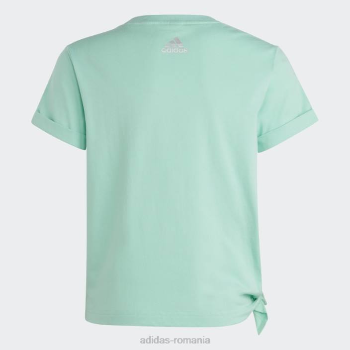 Adidas tricou cu noduri de dans verde adidas copii verde/argintiu 2JBN12114