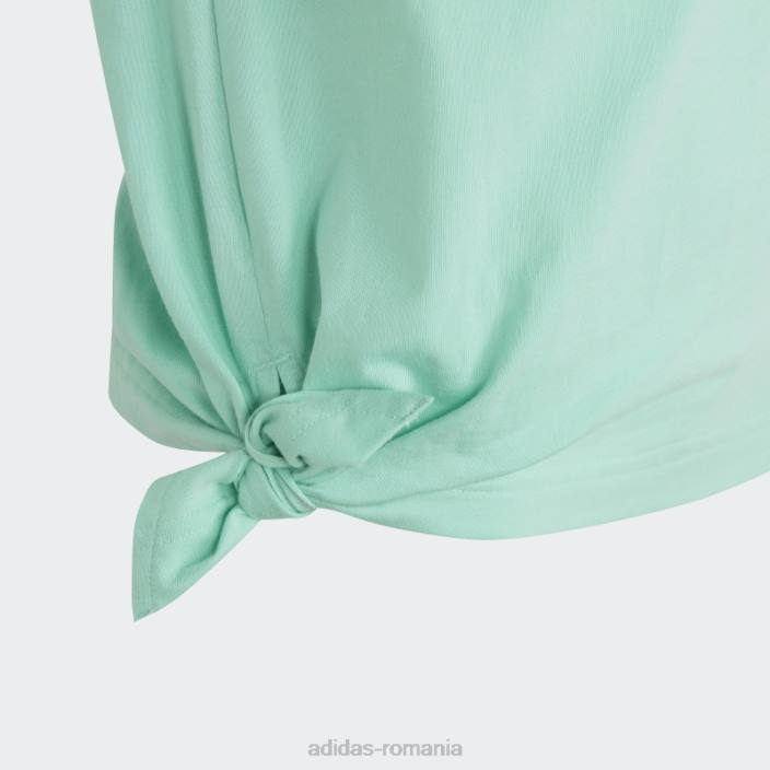 Adidas tricou cu noduri de dans verde adidas copii verde/argintiu 2JBN12114