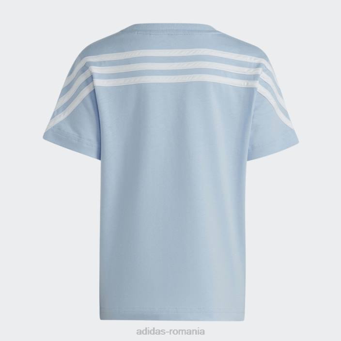 Adidas tricou disney moana albastru zori copii albastru zori/alb 2JBN19165