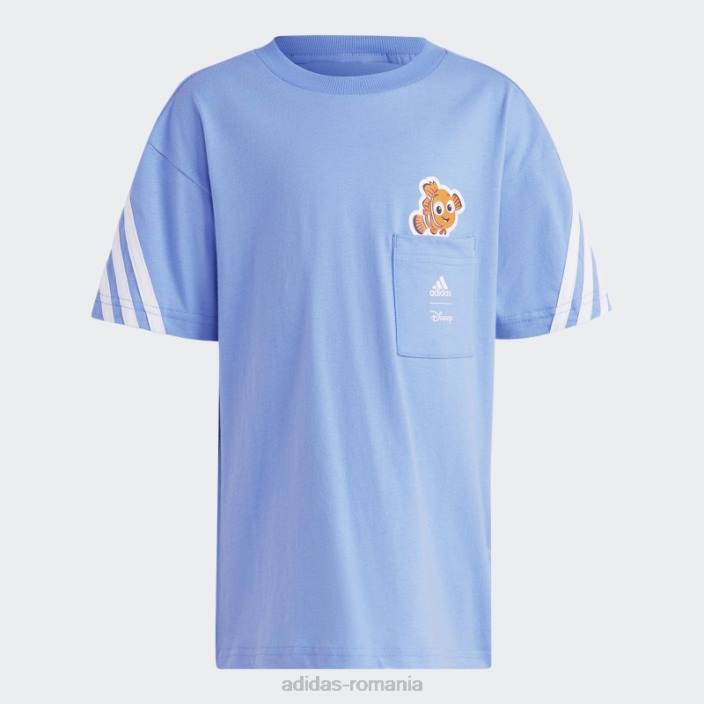Adidas tricou finding Nemo albastru copii albastru alb 2JBN18799
