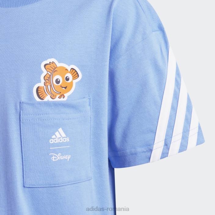 Adidas tricou finding Nemo albastru copii albastru alb 2JBN18799