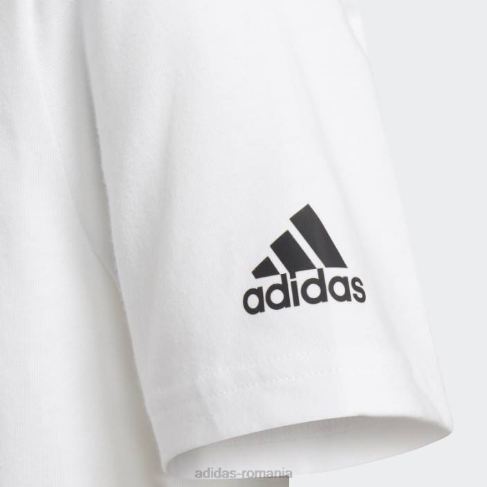 Adidas tricou grafic tigru de apă albă copii alb 2JBN18904