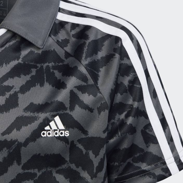 Adidas tricou gri de sărbătoare a fotbalului copii gri/negru/alb 2JBN18737