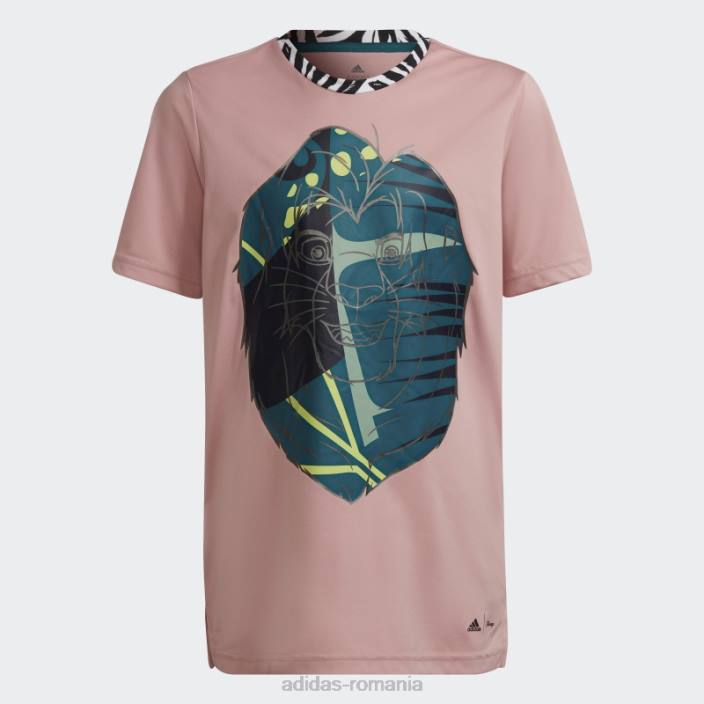 Adidas tricou mov x disney regele leu fierbinte copii mov/ceal 2JBN18925