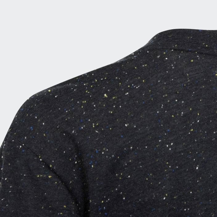 Adidas tricou pentru câștigătorii viitorului icoane negru melange copii negru melange/alb 2JBN12067