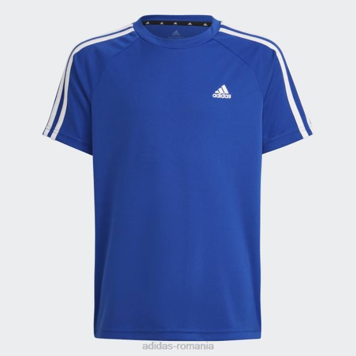 Adidas tricou sereno aeroready de moda albastru regal copii albastru regal/alb 2JBN19033