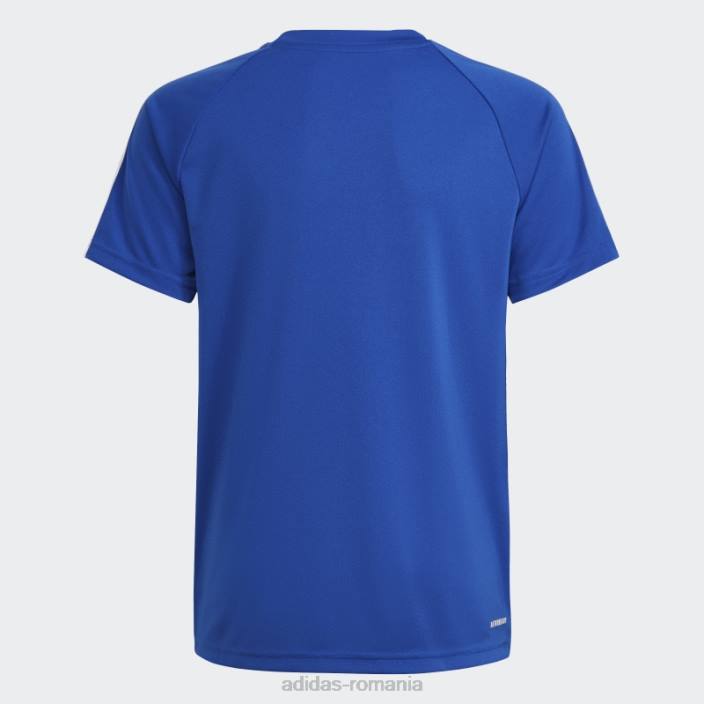Adidas tricou sereno aeroready de moda albastru regal copii albastru regal/alb 2JBN19033