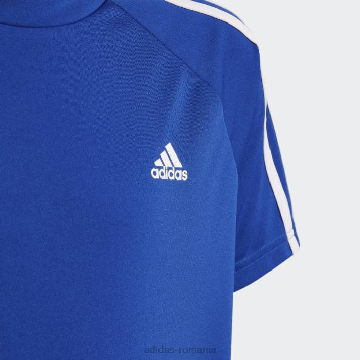 Adidas tricou sereno aeroready de moda albastru regal copii albastru regal/alb 2JBN19033