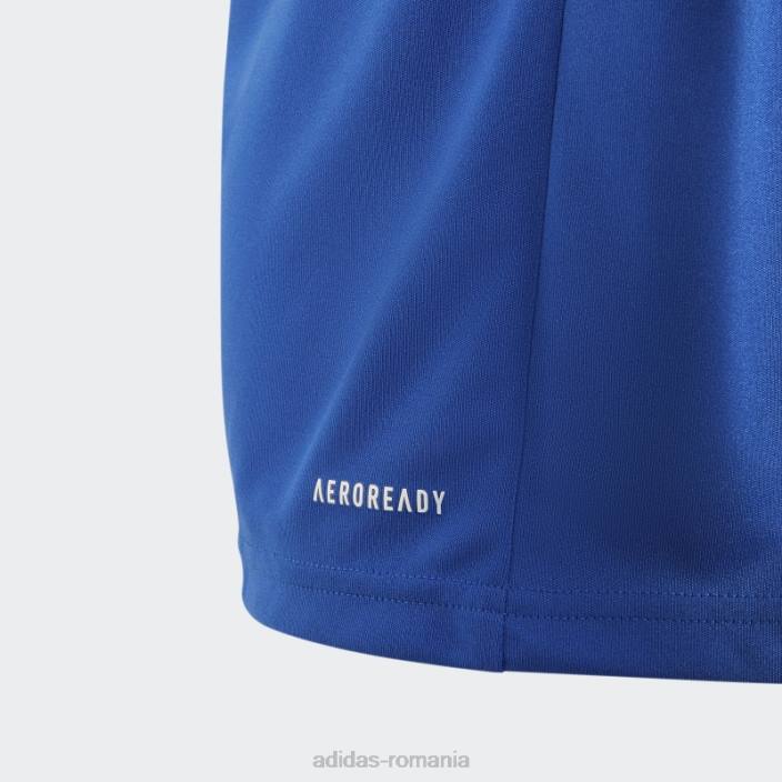 Adidas tricou sereno aeroready de moda albastru regal copii albastru regal/alb 2JBN19033