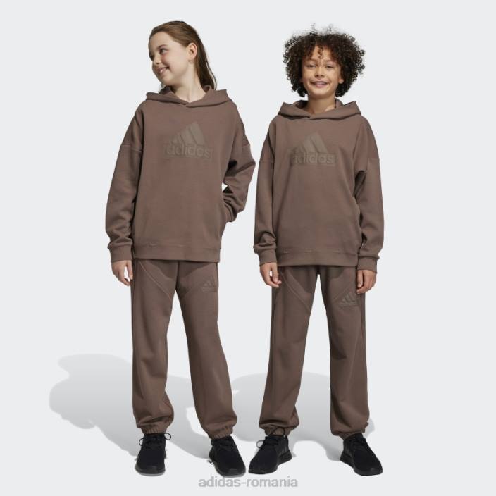Adidas viitor icons logo pantaloni pământ copii Pământ 2JBN11689