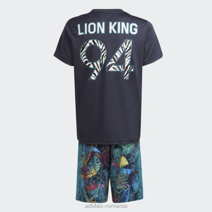 Adidas x disney lion king set noapte bleumarin fierbinte copii bleumarin de noapte/alb 2JBN3415