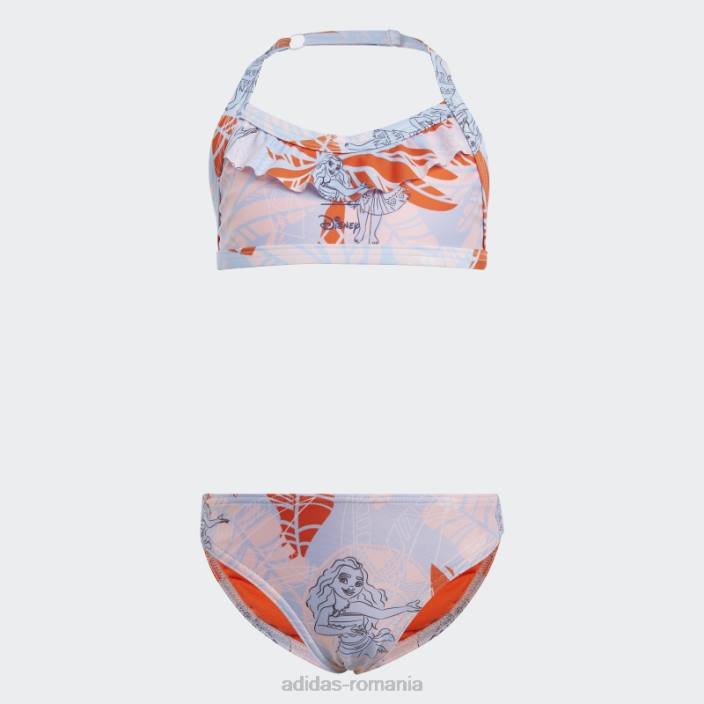 Adidas x disney moana bikini fierbinte albastru zori copii albastru zori/roz/portocaliu 2JBN19182