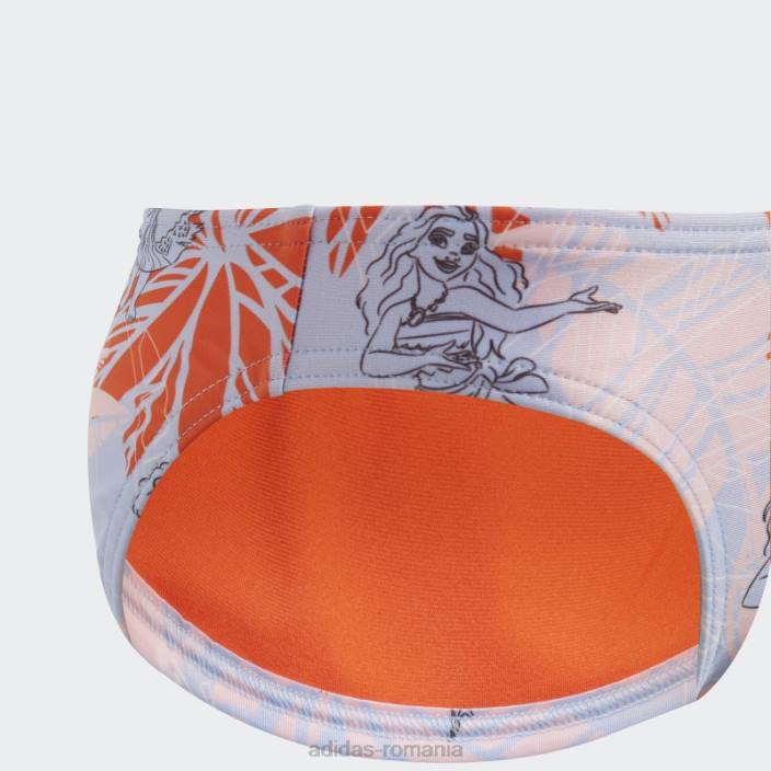 Adidas x disney moana bikini fierbinte albastru zori copii albastru zori/roz/portocaliu 2JBN19182