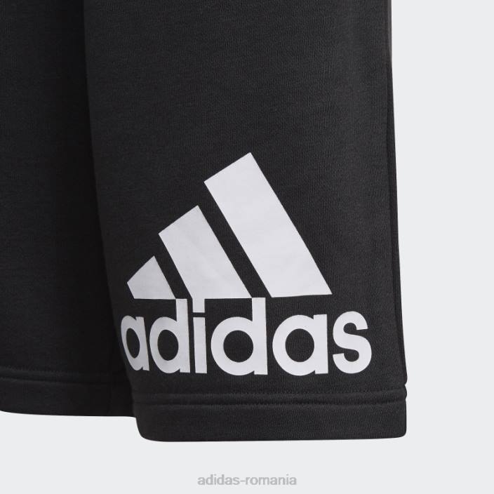 Adidas black essentials pantaloni scurți fashion copii alb negru 2JBN11612