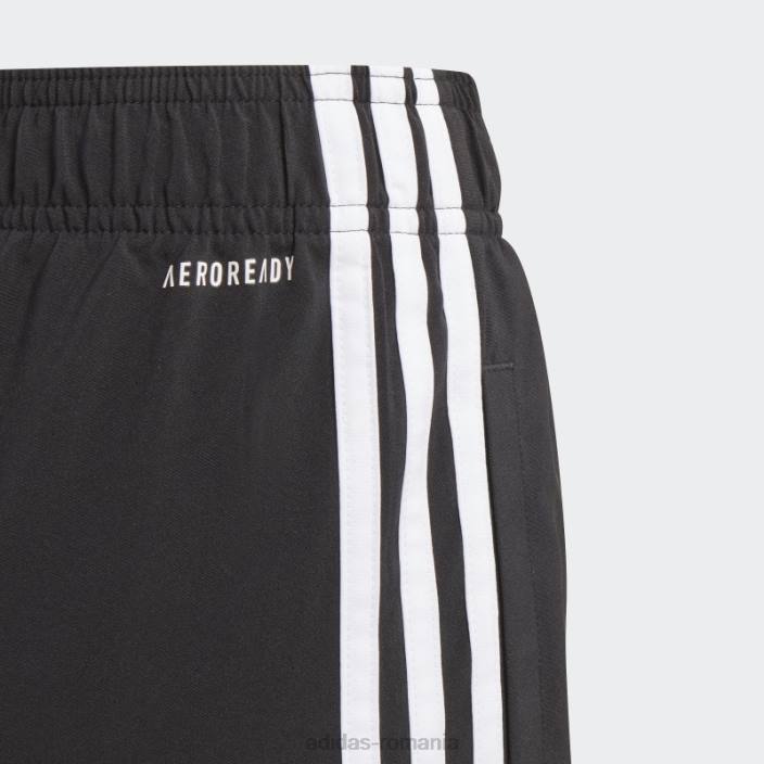 Adidas esențiale pantaloni scurți chelsea cu 3 dungi negru fashion copii alb negru 2JBN11654