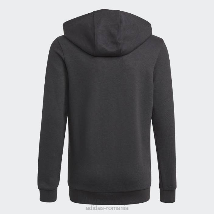 Adidas hanorac negru essentials fierbinte copii alb negru 2JBN11984