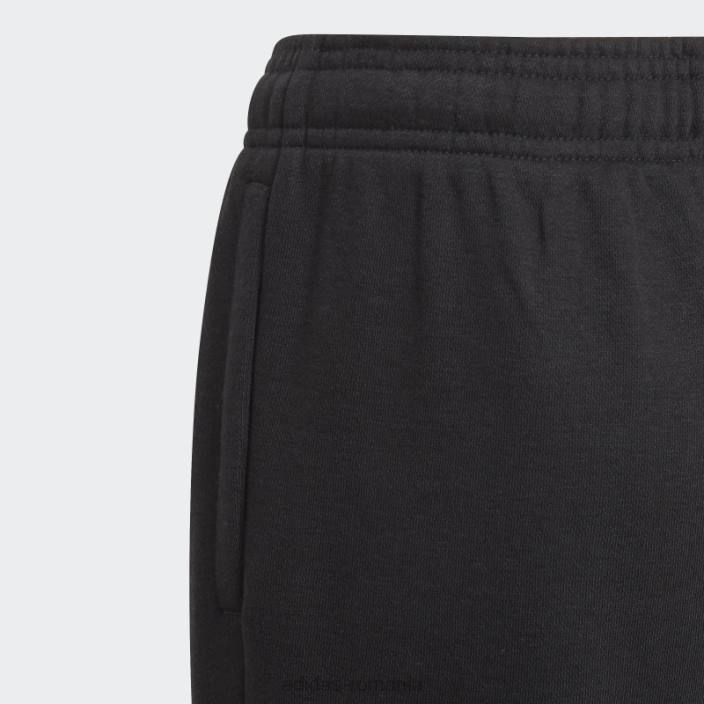 Adidas pantaloni negri essentials french terry adidas copii alb negru 2JBN11991