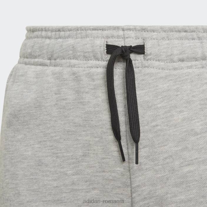Adidas pantaloni terry francezi gri mediu essentials adidas copii gri mediu/negru 2JBN11961