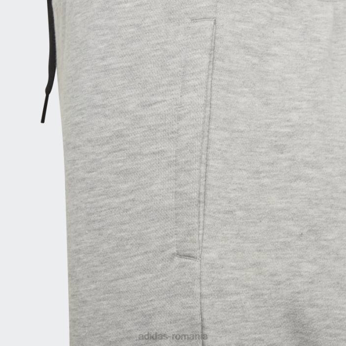 Adidas pantaloni terry francezi gri mediu essentials adidas copii gri mediu/negru 2JBN11961