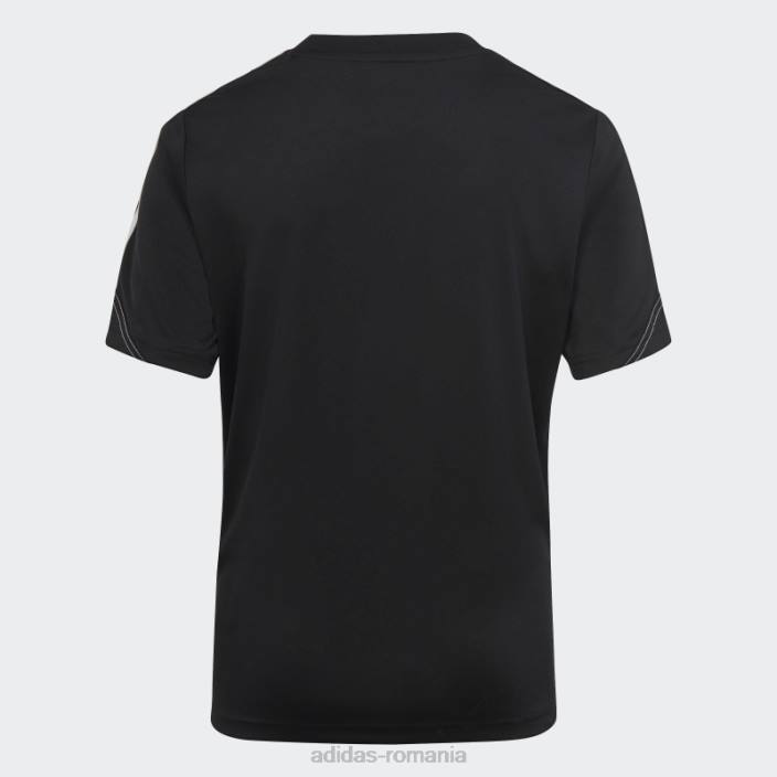 Adidas Tricou de antrenament al clubului tiro 23 negru copii alb negru 2JBN19040