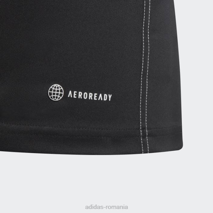 Adidas Tricou de antrenament al clubului tiro 23 negru copii alb negru 2JBN19040