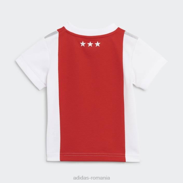 Adidas ajax amsterdam 21/22 home kit bebelusi alb adidas copii alb roșu 2JBN18996