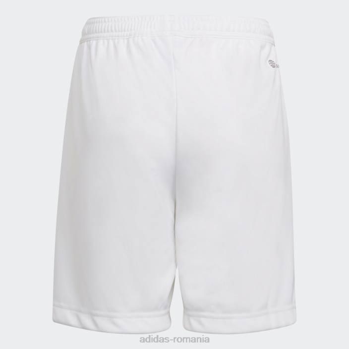 Adidas alb intrare 22 pantaloni scurți copii alb 2JBN11909