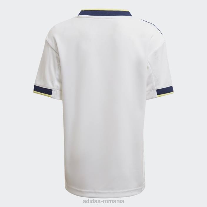 Adidas alb leeds united fc 22/23 home mini kit adidas copii alb 2JBN18579