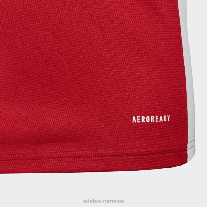 Adidas arsenal 21/22 tricou acasă alb copii alb/stacojiu 2JBN3800