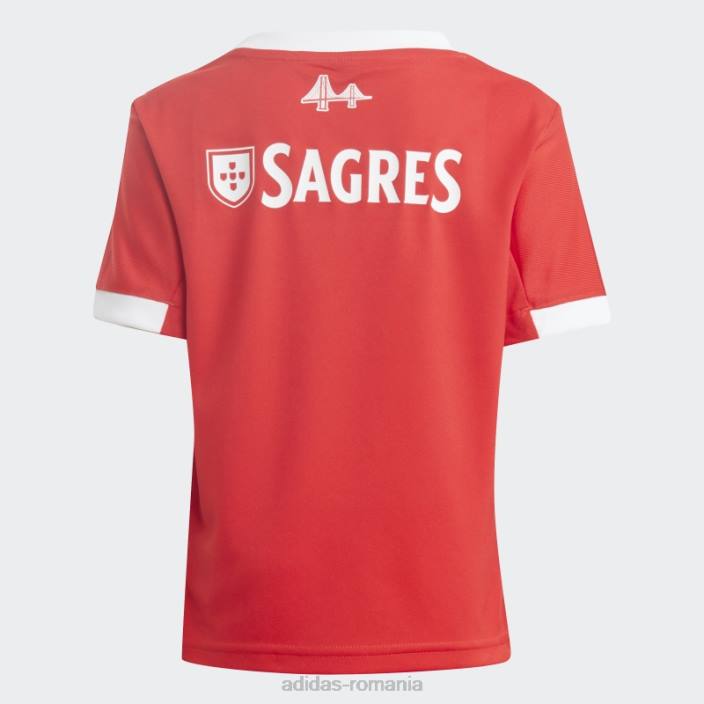 Adidas benfica 22/23 home mini kit benfica red copii roșu benfica 2JBN18698
