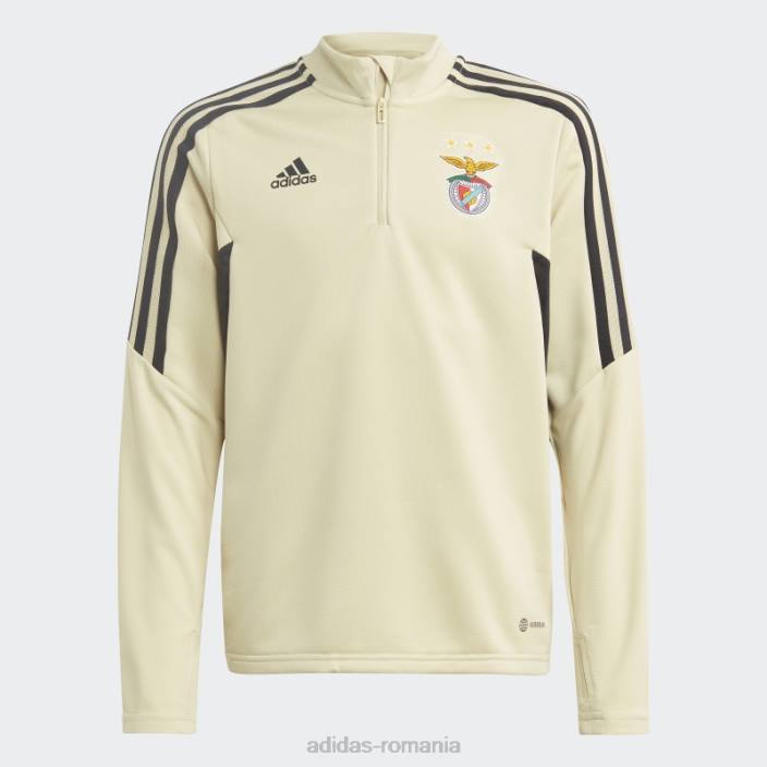 Adidas benfica condivo top de antrenament sandy beige copii bej nisipos 2JBN18512