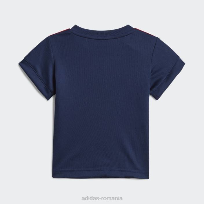Adidas bleumarin ajax amsterdam 22/23 deplasare trusa bebelusi copii albastru marin 2JBN18772