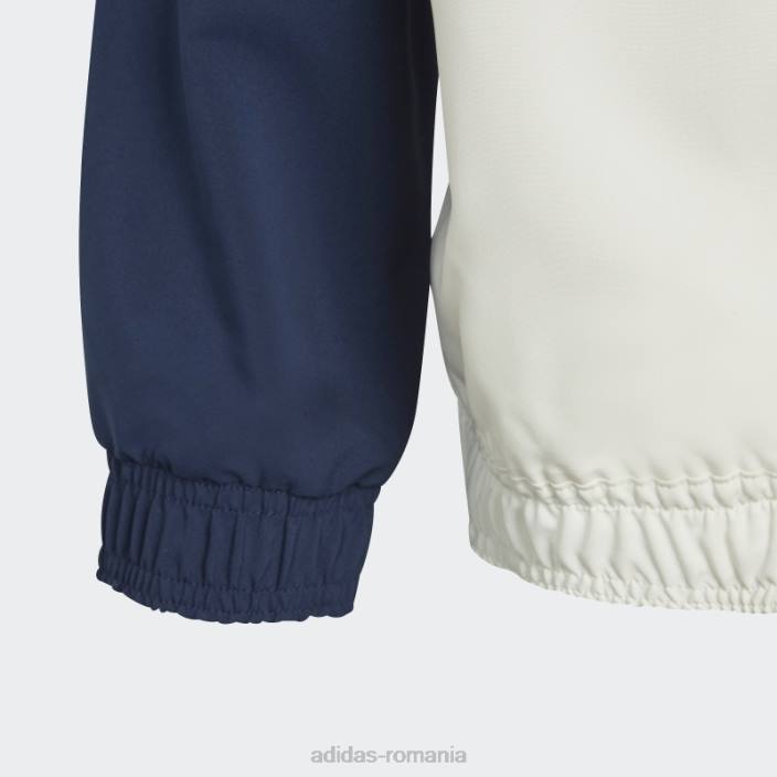 Adidas blur navy arsenal condivo 22 prezentare trening top copii bleumarin/alb 2JBN18353