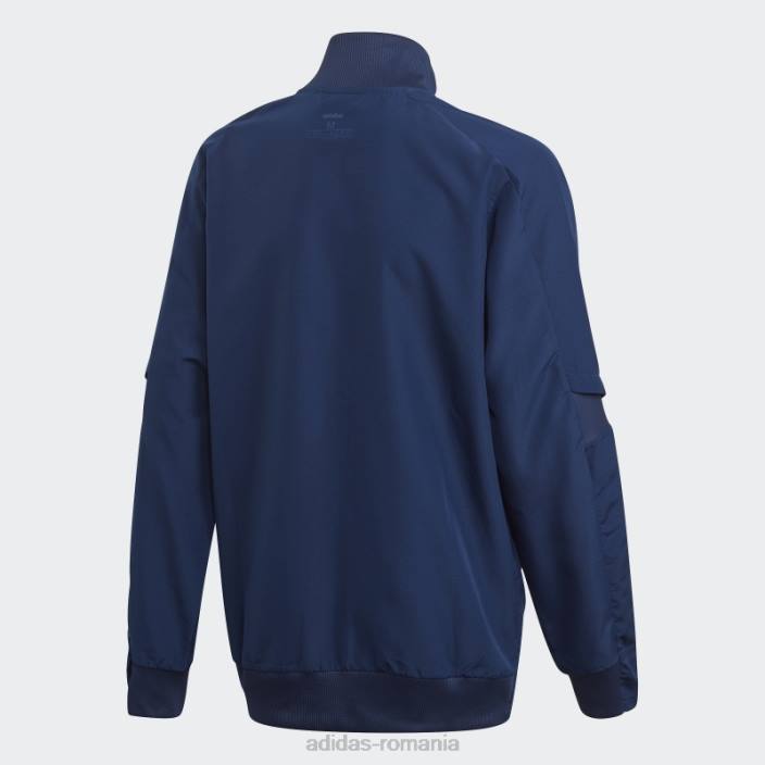 Adidas blur navy condivo 20 prezentare trening top copii bleumarin/alb 2JBN19091