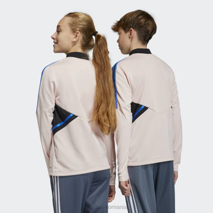 Adidas bluză de antrenament condivo 22 manchester united roz gheață copii roz ca gheață 2JBN18358