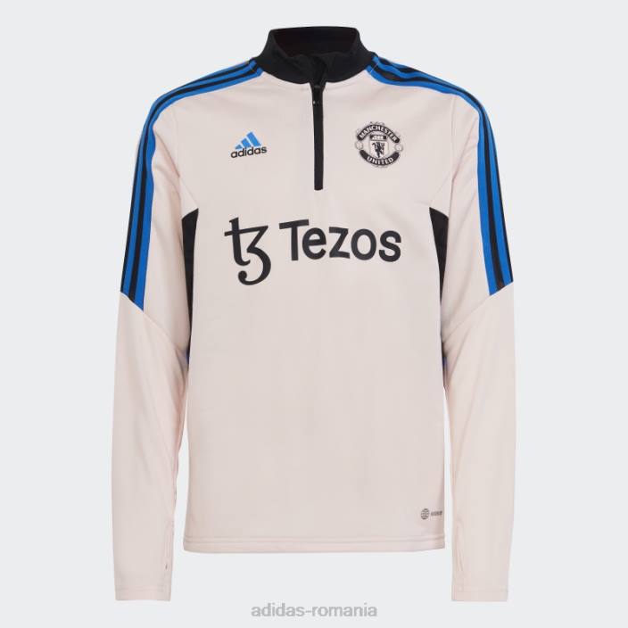 Adidas bluză de antrenament condivo 22 manchester united roz gheață copii roz ca gheață 2JBN18358