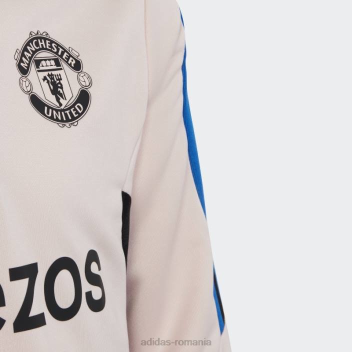 Adidas bluză de antrenament condivo 22 manchester united roz gheață copii roz ca gheață 2JBN18358