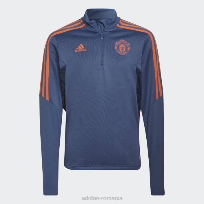 Adidas bluză de antrenament manchester united condivo 22 adidas copii albastru 2JBN19065