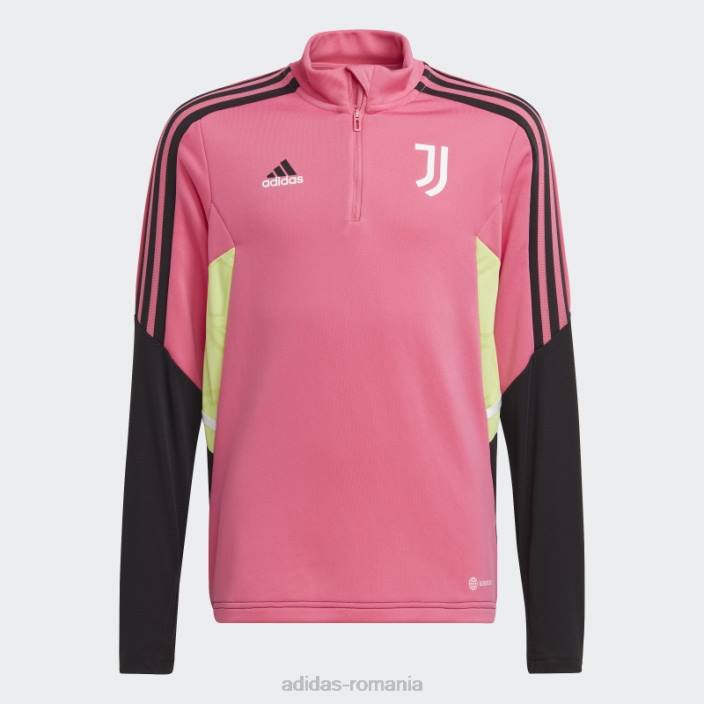 Adidas bluza de antrenament juventus condivo 22 magenta copii magenta 2JBN18502