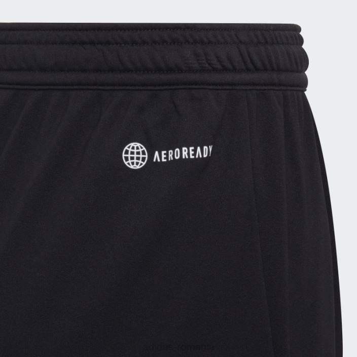 Adidas entrada 22 pantaloni scurți negru fashion copii negru 2JBN11948
