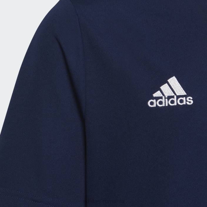 Adidas entrada 22 tricou bleumarin copii albastru marin 2JBN18356