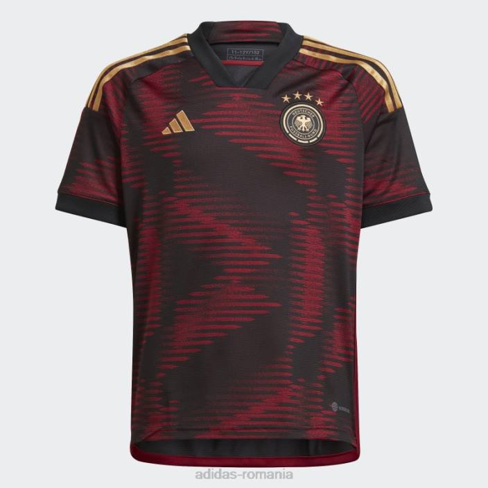 Adidas fashion negru germania 22 deplasare tricou adidas copii negru 2JBN3435