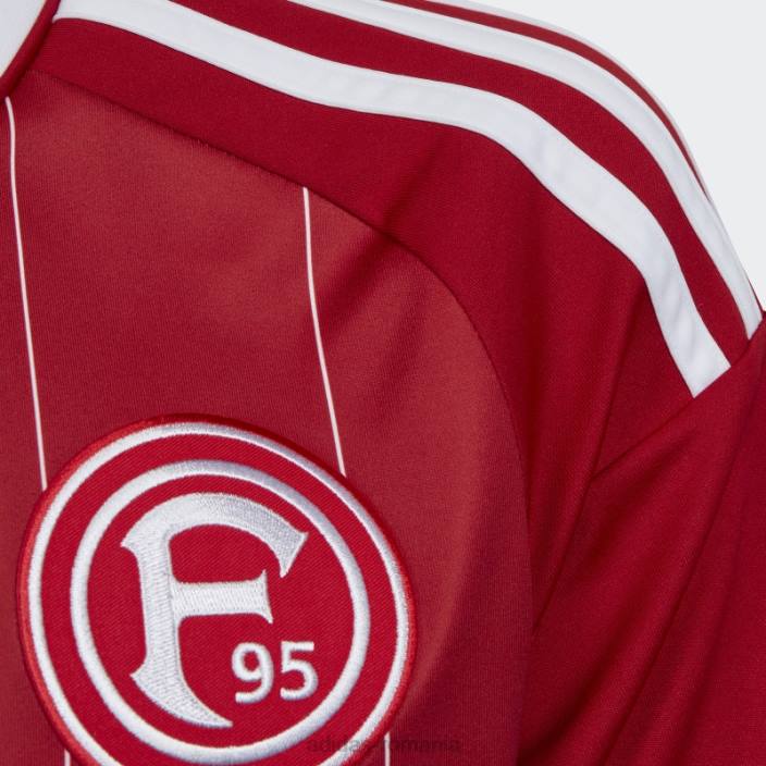 Adidas fortuna düsseldorf 22/23 tricou acasă roșu adidas copii rosu alb 2JBN18786