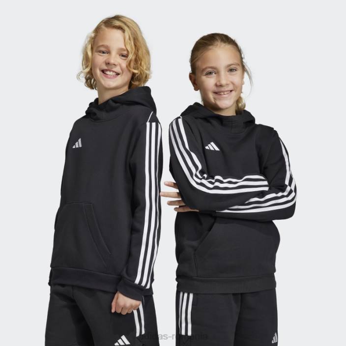 Adidas hanorac de transpirație tiro 23 league negru copii negru 2JBN18499