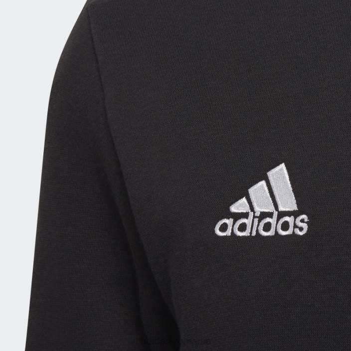 Adidas hanorac entrada 22 negru fashion copii negru 2JBN19063