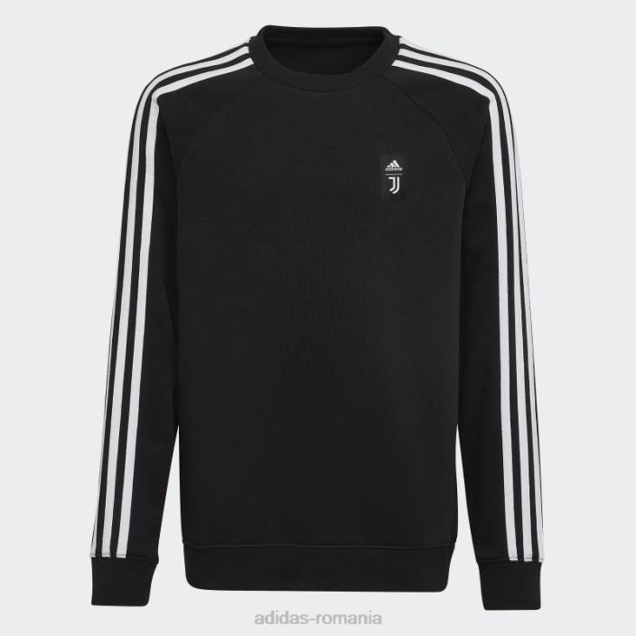 Adidas hanorac negru juventus dna crew adidas copii alb negru 2JBN19071