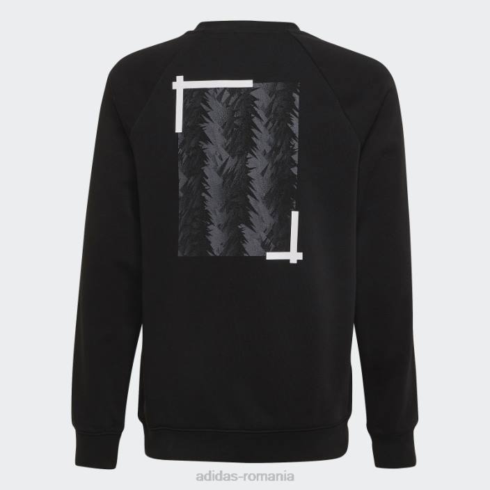 Adidas hanorac negru juventus dna crew adidas copii alb negru 2JBN19071