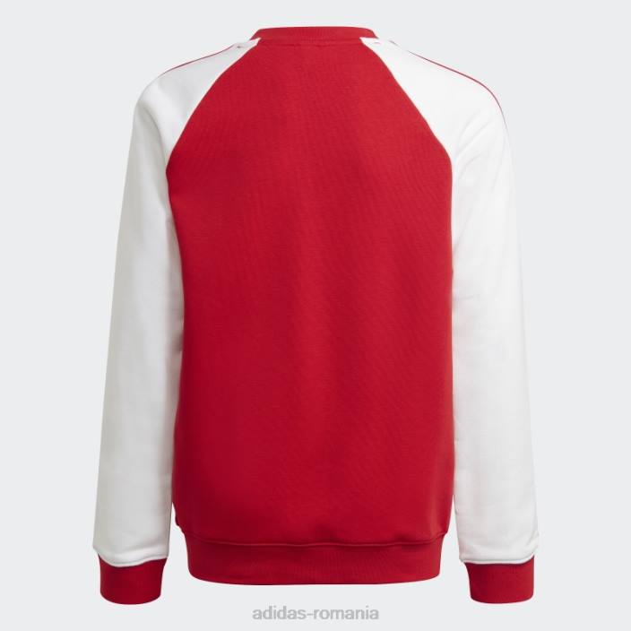 Adidas hanorac scarlet arsenal crew adidas copii stacojiu 2JBN18453