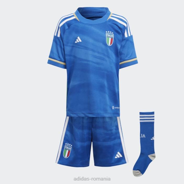Adidas italy 23 home mini kit albastru adidas copii albastru 2JBN18456