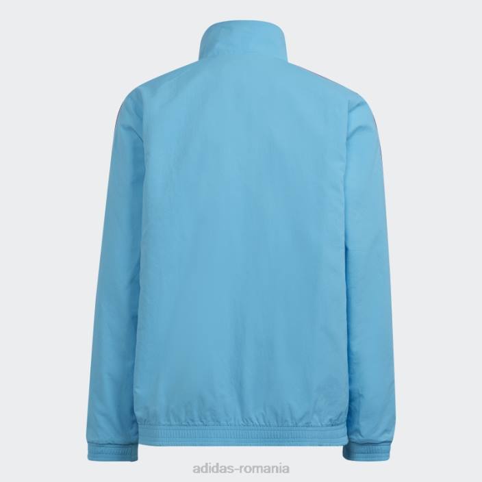 Adidas jachetă sky rush arsenal anthem copii papură a cerului 2JBN18629